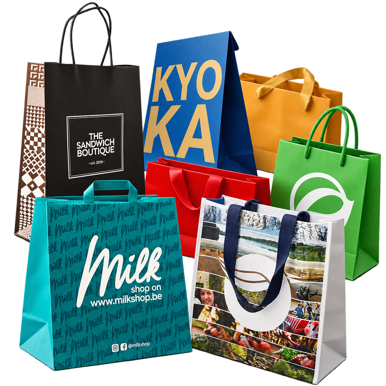 Sacs personnalisés imprimés par Sabelpack